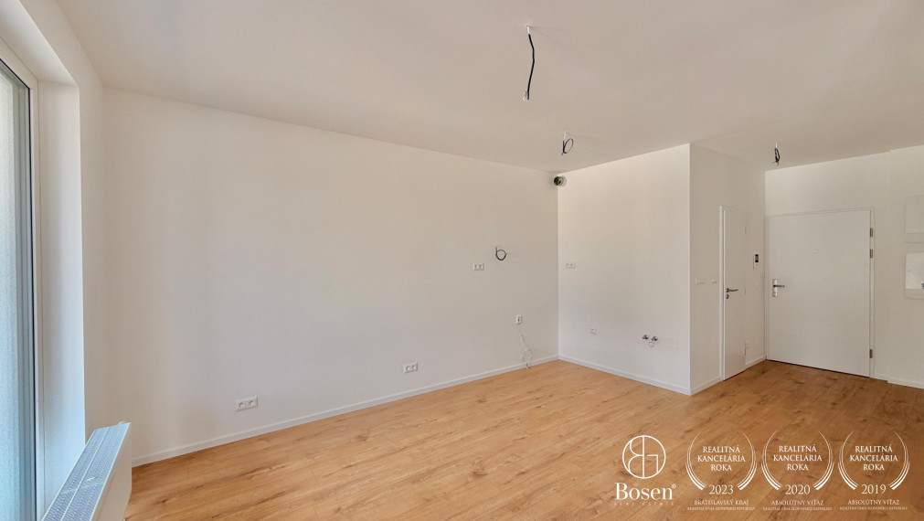 BOSEN | 1,5 izbový byt s veľkou loggiou a bazénom, AGÁTY, Dúbravka, 42,06 m2