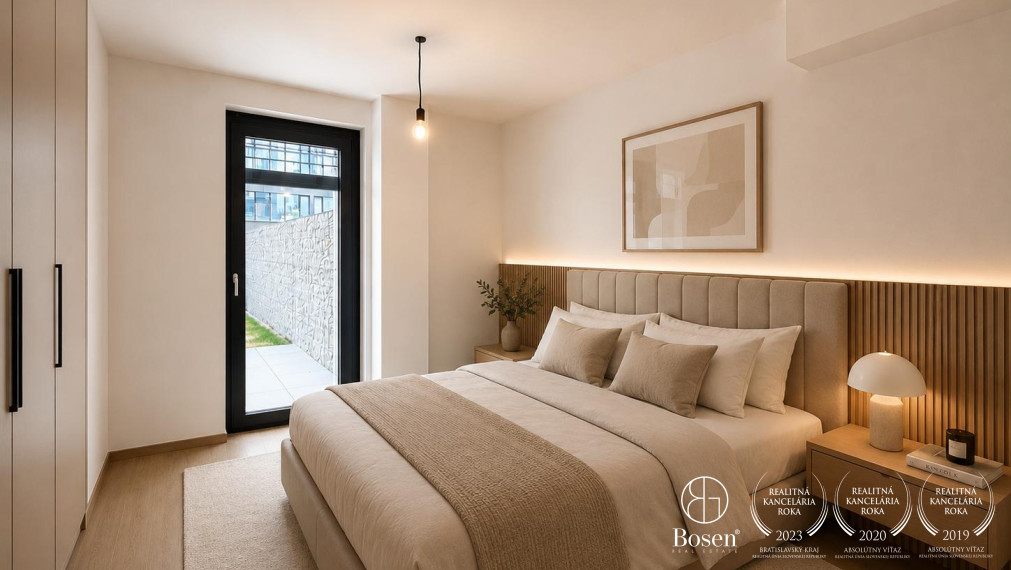 BOSEN | Výnimočný 2.izb.byt so záhradkou, Downtown, Staré Mesto, 110m2