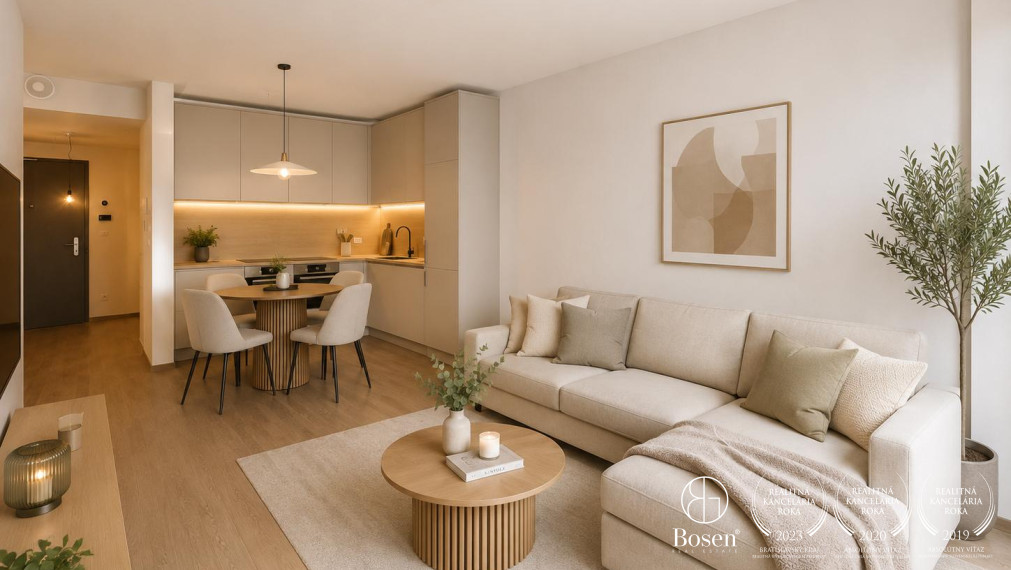 BOSEN | Výnimočný 2.izb.byt so záhradkou, Downtown, Staré Mesto, 110m2