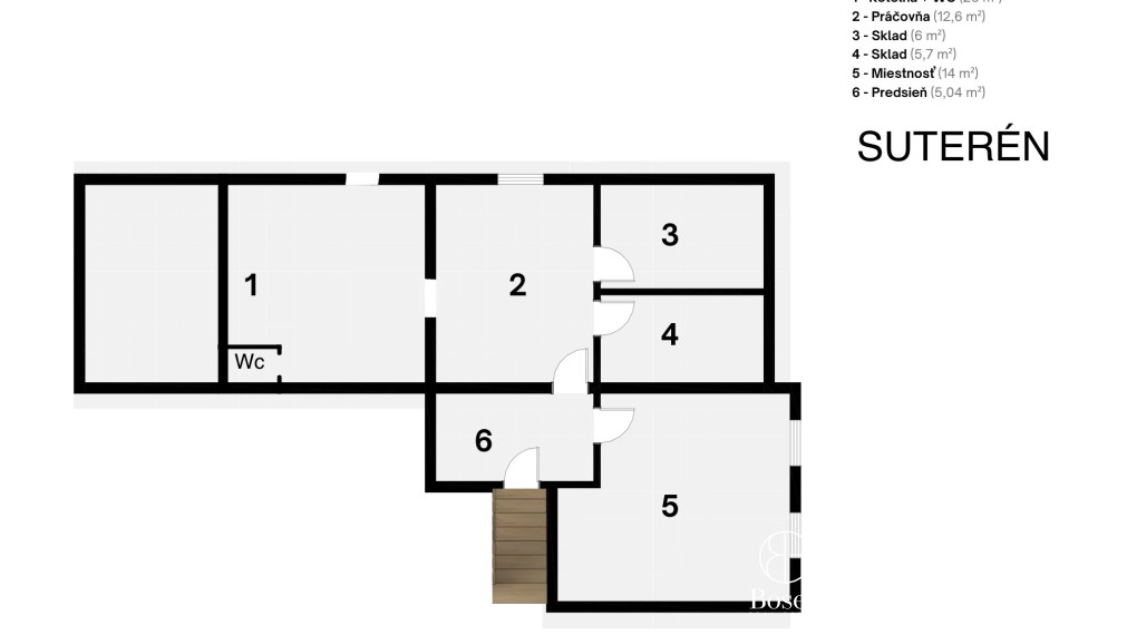 BOSEN | Rodinný dom s dvojgarážou v obci Kalinovo, 608m2.