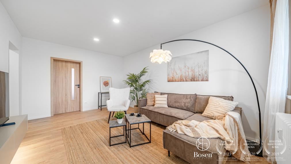 BOSEN | Moderný, kompletne zrekonštruovaný 4 izbový byt, 82 m², Medveďovej, Petržalka