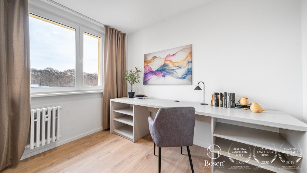 BOSEN | Moderný, kompletne zrekonštruovaný 4 izbový byt, 82 m², Medveďovej, Petržalka