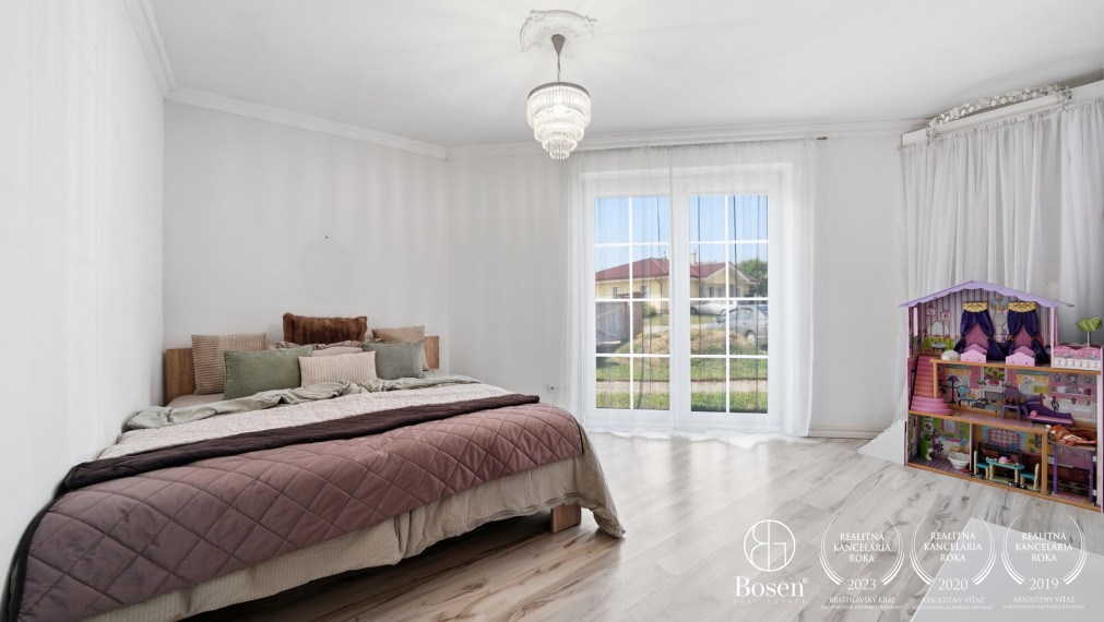 BOSEN | Výnimočný 5 izbový rodinný dom s veľkým pozemkom 1471 m², Senica – Košutovec