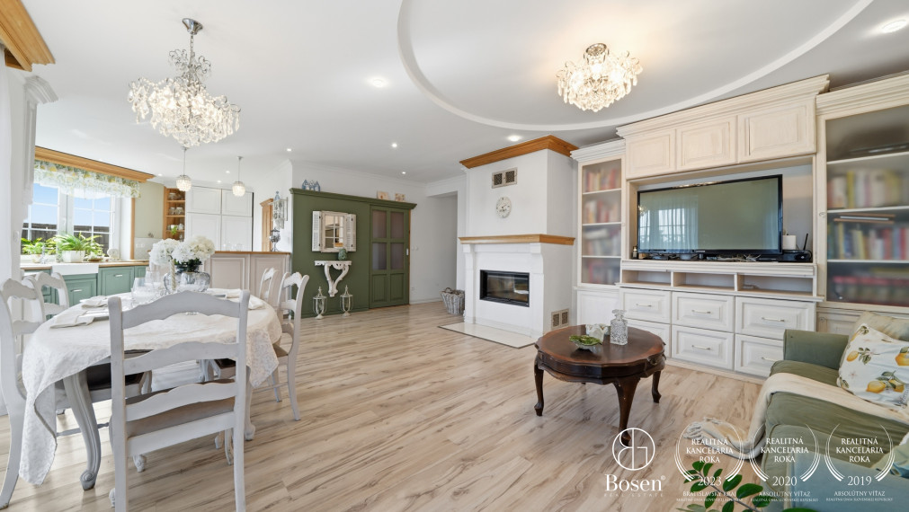 BOSEN | Výnimočný 5 izbový rodinný dom s veľkým pozemkom 1471 m², Senica – Košutovec