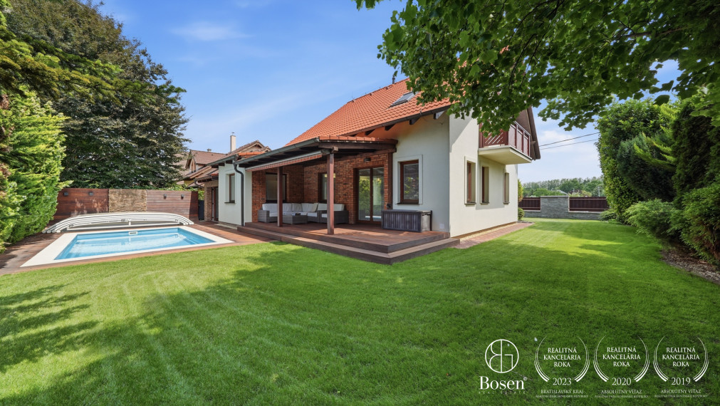 BOSEN | 6 izbový dom s bazénom a wellness, Zálesie, 262 m2