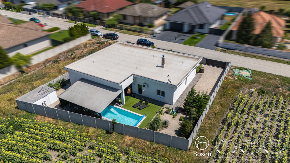 BOSEN | Moderný 4-izbový rodinný dom s bazénom, Veľké Dvorníky | 658 m² pozemok, okr. Dunajská Streda