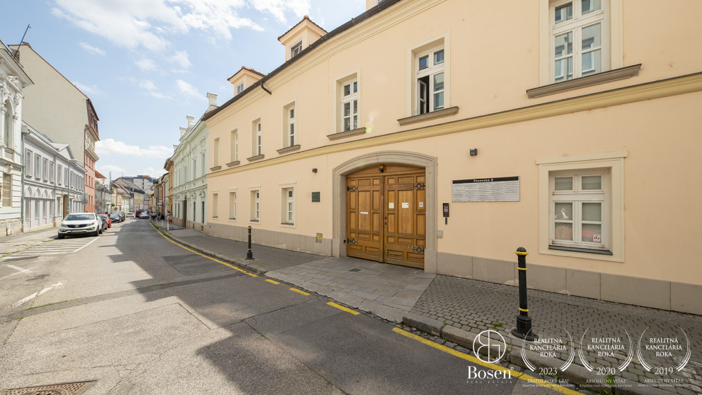 BOSEN | Prenájom kancelárskych priestorov 21,2m2 | Panenská ulica 8 - Staré Mesto, Bratislava