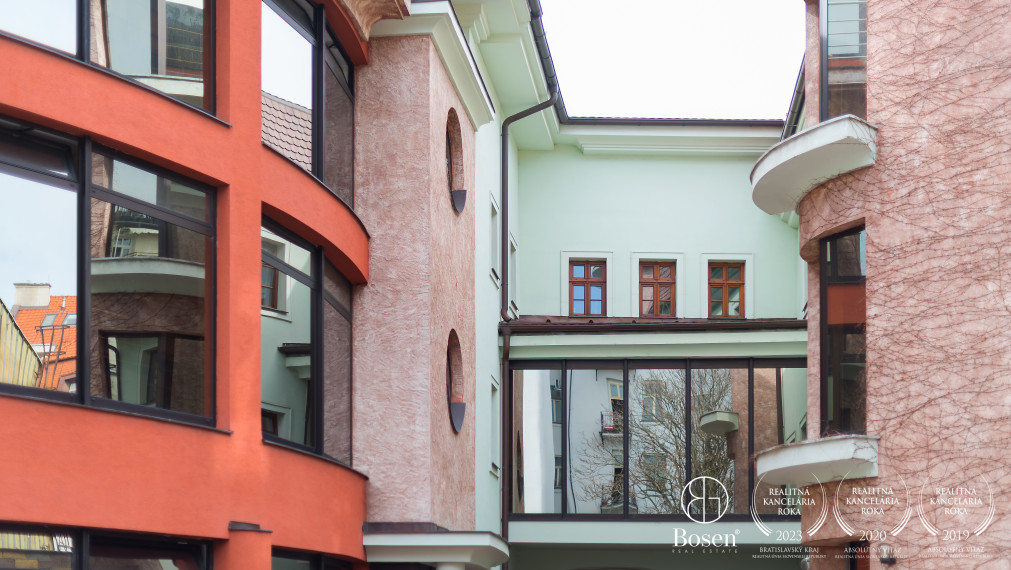 BOSEN | Prenájom kancelárskych priestorov 130,44m2 na Panenskej ulici - Staré Mesto, Bratislava