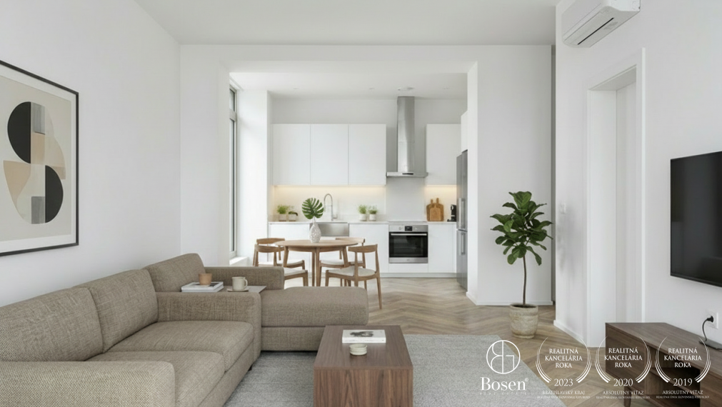 BOSEN | 2 izbový byt s 32 m² terasou | Pionierska, Bratislava