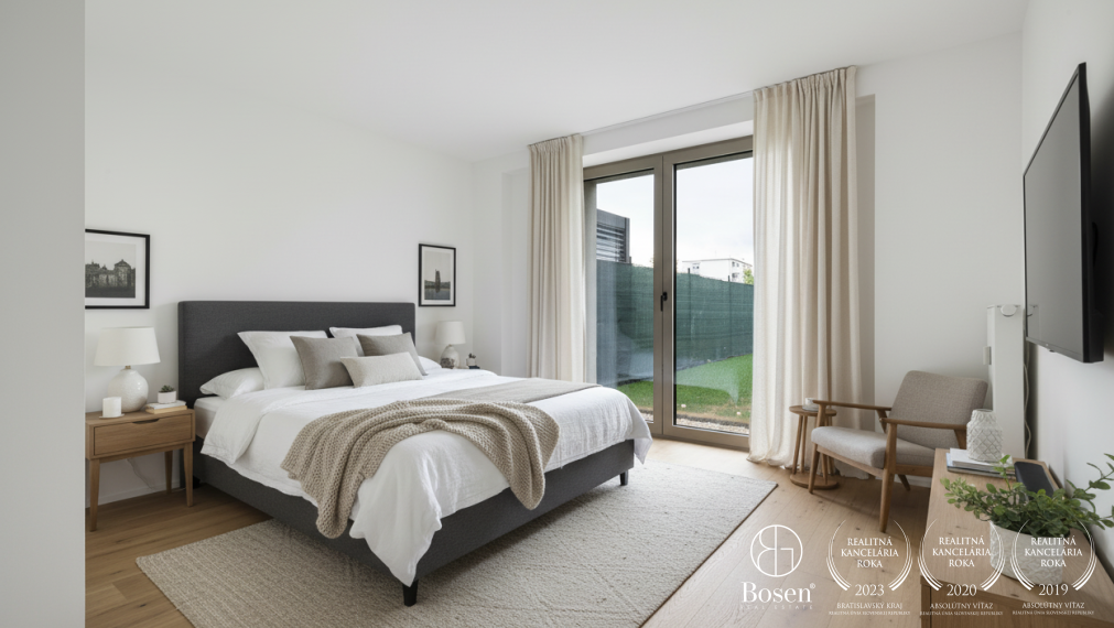 BOSEN | 3 izbový byt so 152 m² záhradou | Pionierska