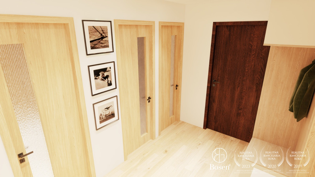 BOSEN | 3 izbový byt po kompletnej rekonštrukcii s loggiou, 71,55 m², Karola Adlera, Dúbravka