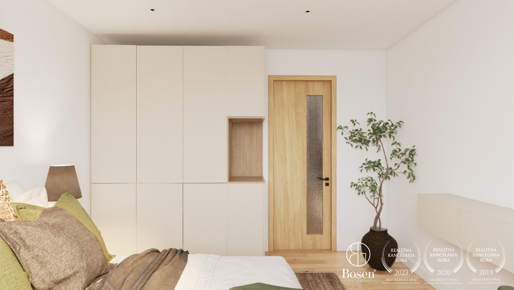 BOSEN | 3 izbový byt po kompletnej rekonštrukcii s loggiou, 71,55 m², Karola Adlera, Dúbravka