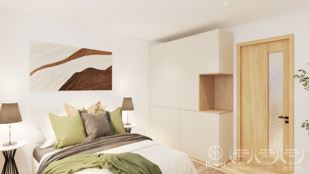 BOSEN | 3 izbový byt po kompletnej rekonštrukcii s loggiou, 71,55 m², Karola Adlera, Dúbravka