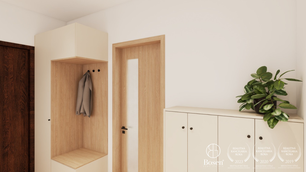 BOSEN | 3 izbový byt po kompletnej rekonštrukcii s loggiou, 71,55 m², Karola Adlera, Dúbravka