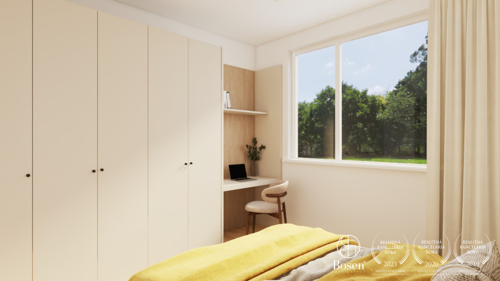 BOSEN | 3 izbový byt po kompletnej rekonštrukcii s loggiou, 71,55 m², Karola Adlera, Dúbravka
