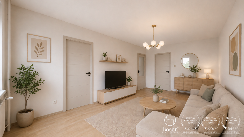BOSEN | Priestranný 3 izbový byt Nitra, Klokočina, 76 m2