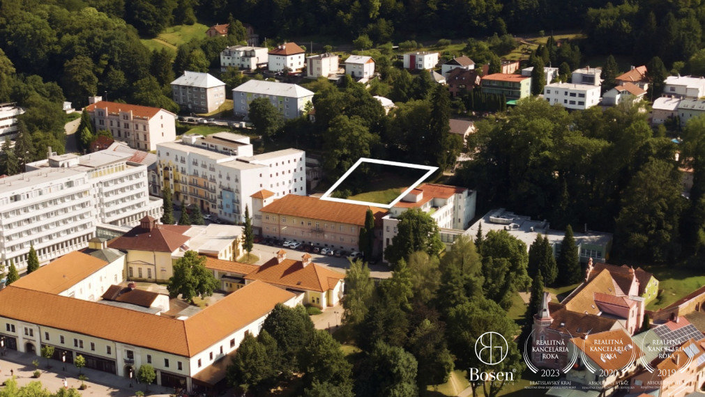 BOSEN | Stavebný pozemok Trenčianske Teplice - centrum kúpeľného mesta