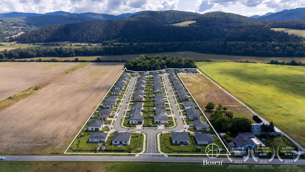 BOSEN | DEVELOPERSKÝ POZEMOK PRE PROJEKT IBV - HRÁDOK 43 524 m²