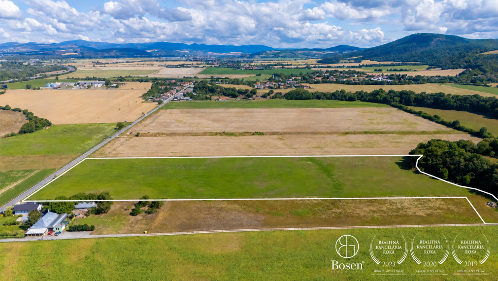 BOSEN | DEVELOPERSKÝ POZEMOK PRE PROJEKT IBV - HRÁDOK 43 524 m²