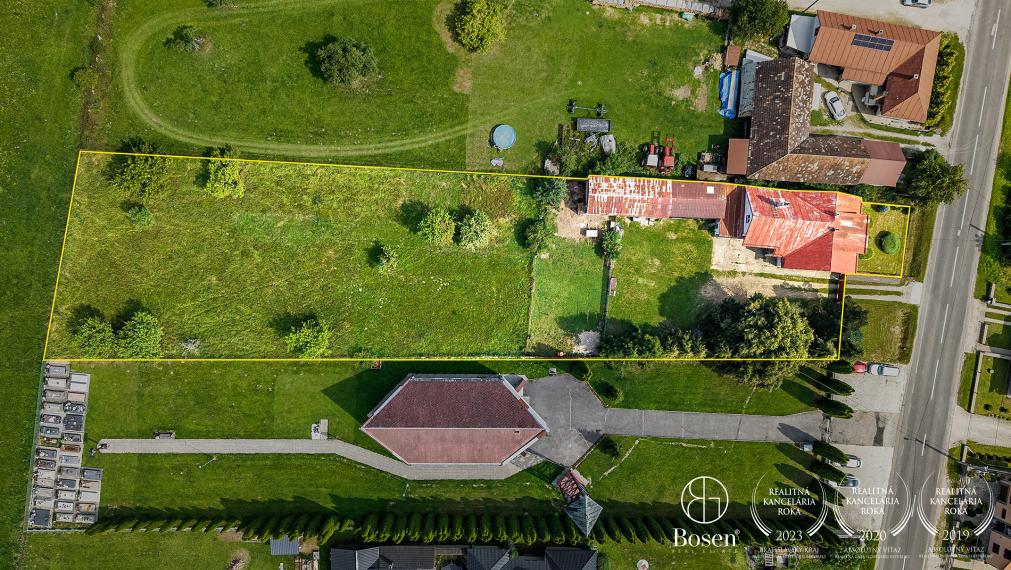 BOSEN | Na predaj dom s veľkým pozemkom 3328m, Matiašovce