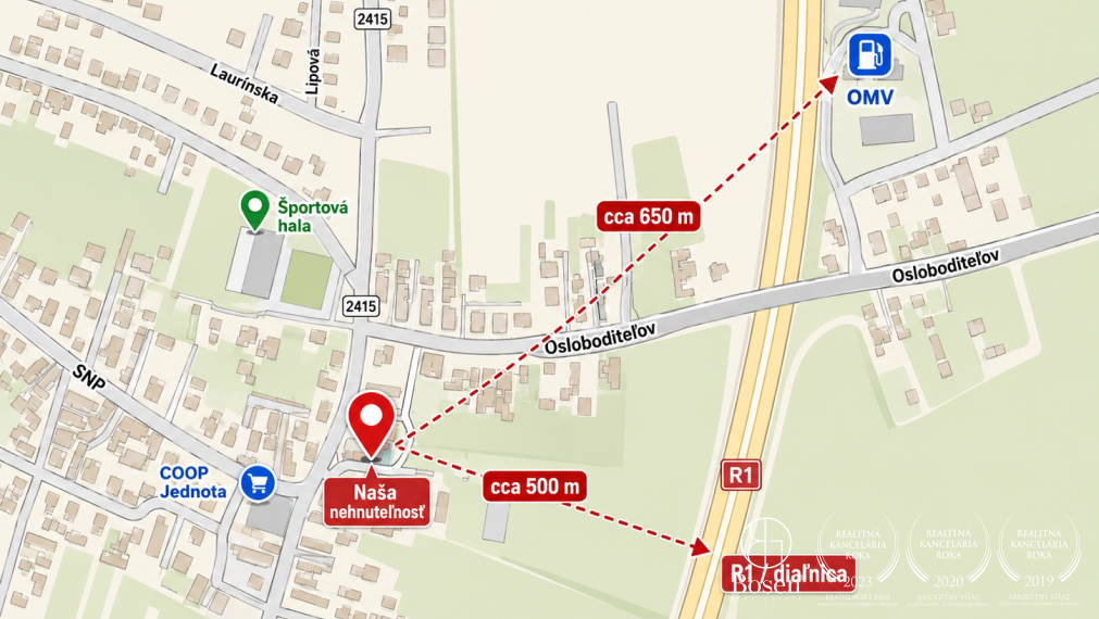 BOSEN | Na prenájom skladový priestor 225 m²