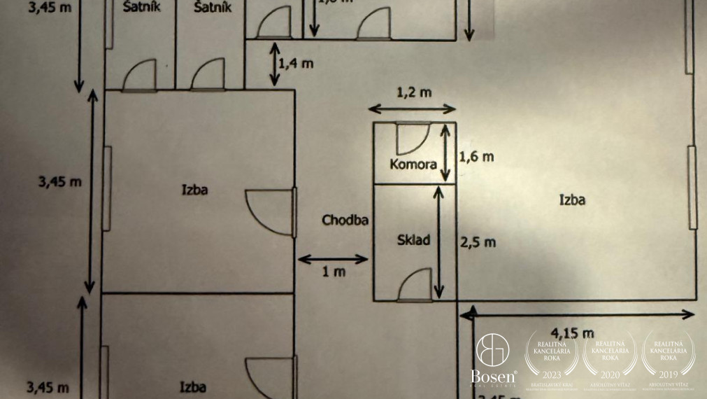 BOSEN | 100 m² priestoru a dispozícia s potenciálom | Vrútocká, Ružinov