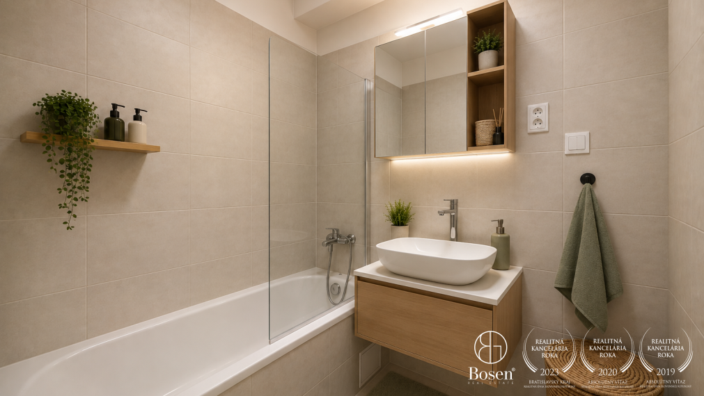 BOSEN | Garsónka s loggiou, 29,95 m², Račianska, Bratislava – Rača