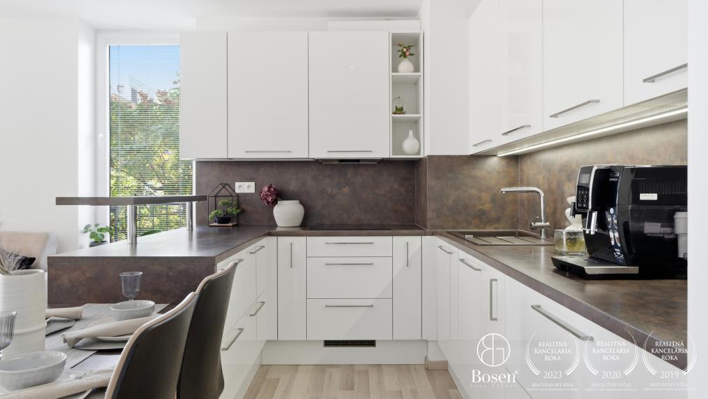 BOSEN | Zariadený 4kk byt v novostavbe Slnečnice, Petržalka, 94 m²