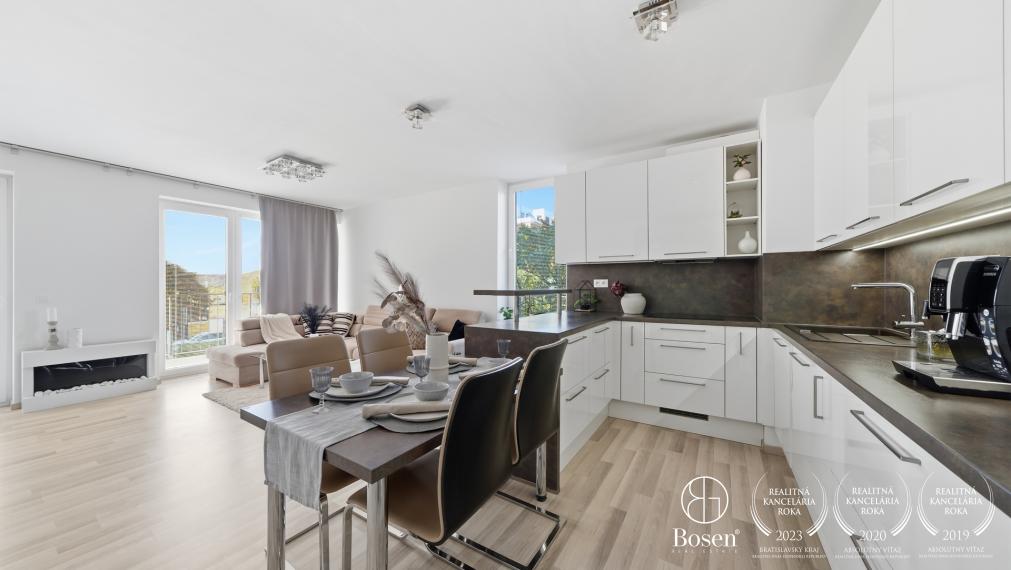 BOSEN | Zariadený 4kk byt v novostavbe Slnečnice, Petržalka, 94 m²
