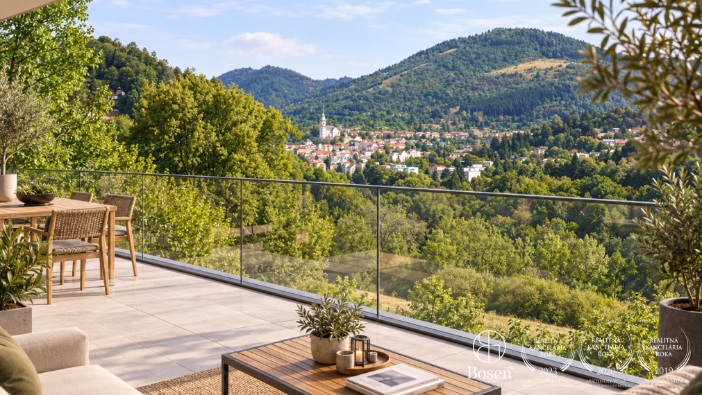 BOSEN | Rekreačný pozemok s výhľadom na Kremnicu, 1 694 m²
