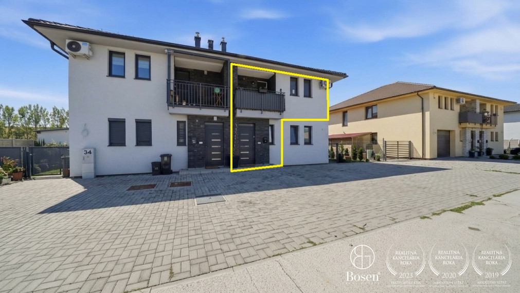 BOSEN | Zariadený 3 izbový byt s parkovaním a terasou – Trstená na Ostrove