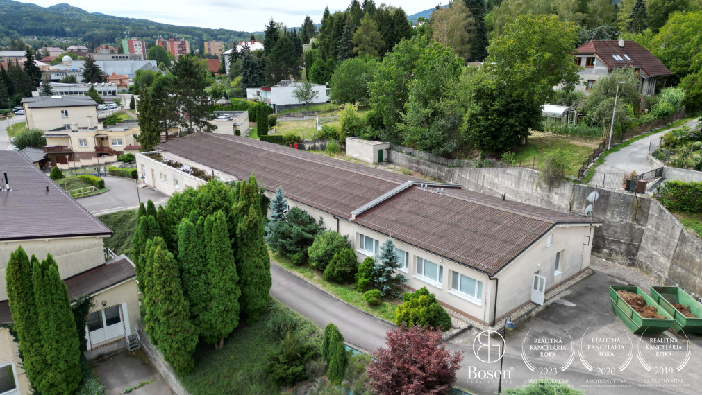 BOSEN | Výrobný areál Handlová, pozemok 9 643 m²