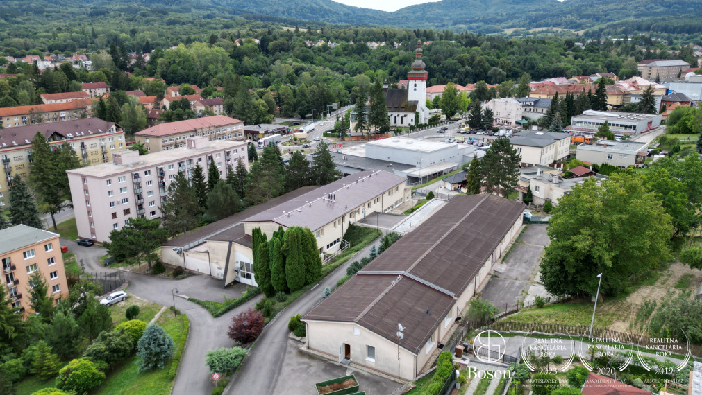 BOSEN | Výrobný areál Handlová, pozemok 9 643 m²
