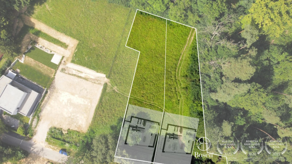 BOSEN | Stavebný pozemok 1047 m2 - Trenčín časť Opatová
