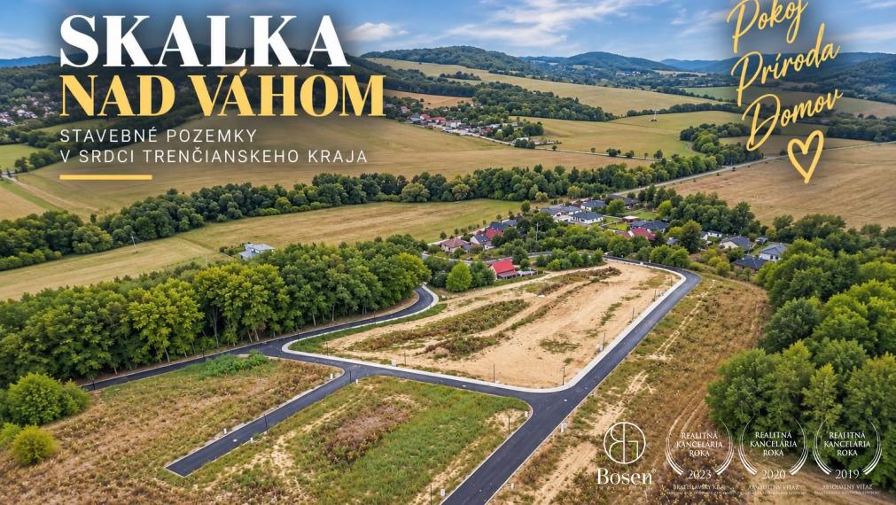 BOSEN | P10 | Lukratívny pozemok s výhľadom na les, Trenčín