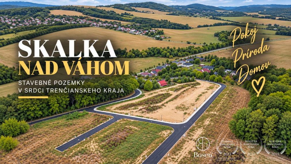 BOSEN | P17 | Lukratívny pozemok v súkromnej časti, Trenčín