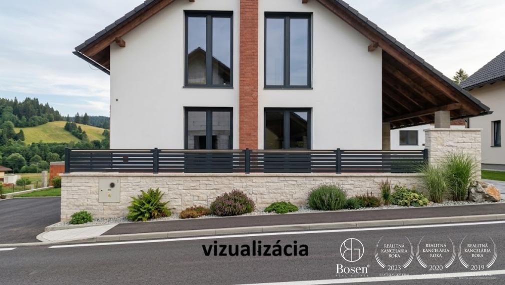 Novostavba rodinného - rekreačného domu v náručí oravskej prírody