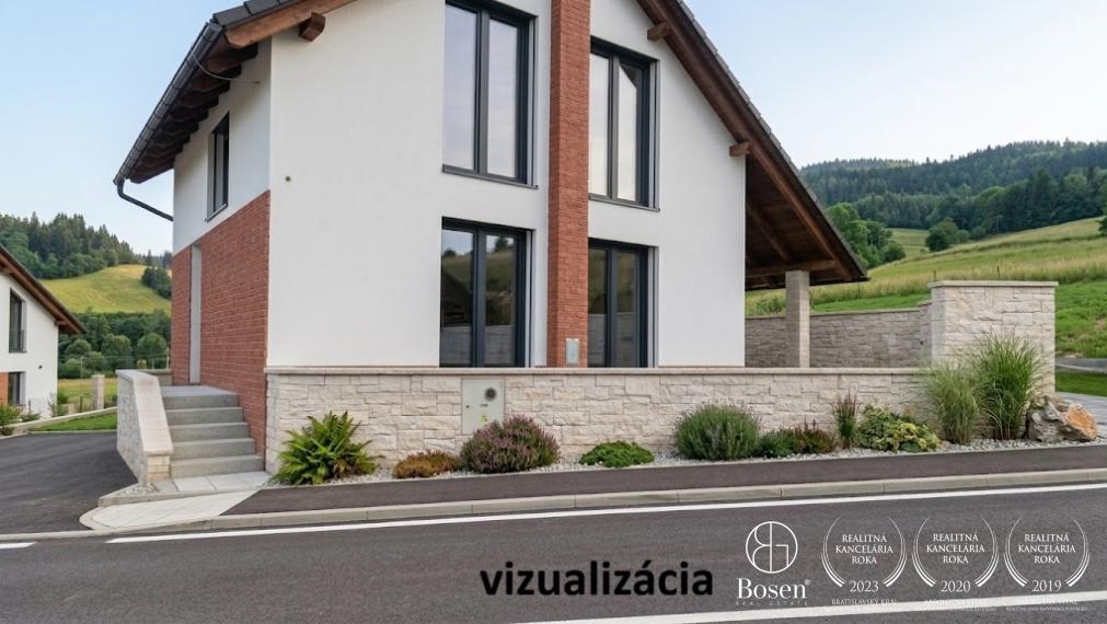 Novostavba rodinného - rekreačného domu v náručí oravskej prírody