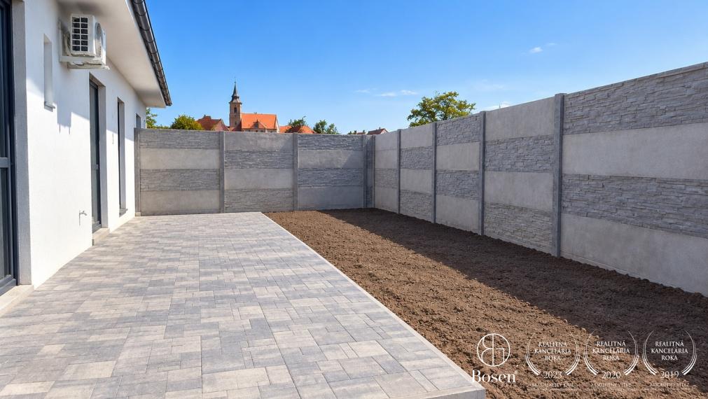 BOSEN | 3izb Rodinný dvojdom so záhradkou + klimatizácia v cene