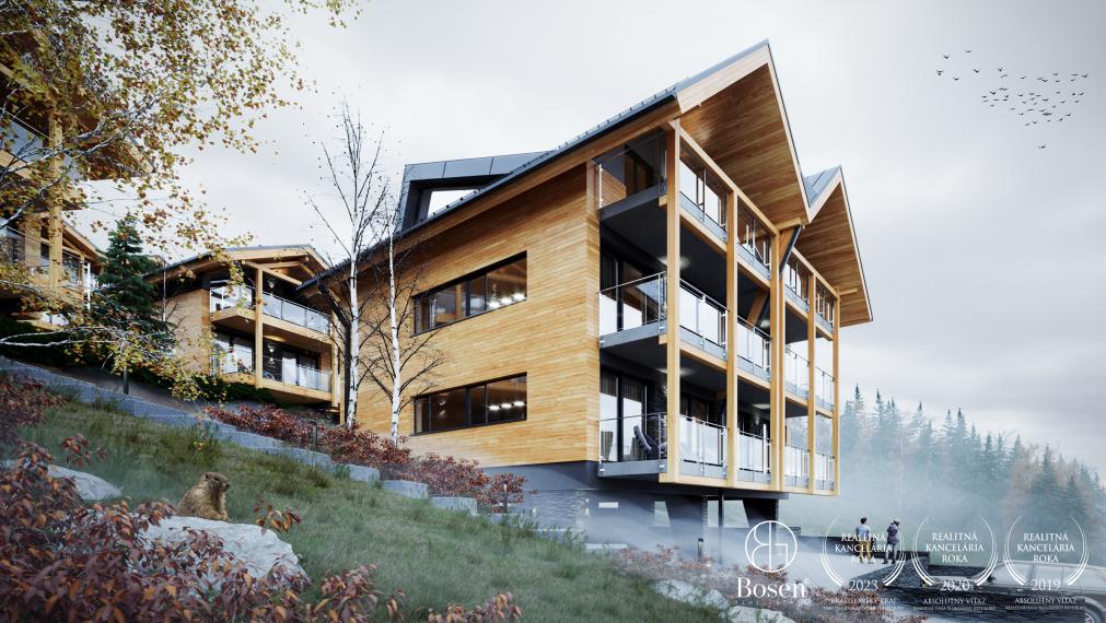 Bosen | 3 izbový Chalet s vlastným wellnessom