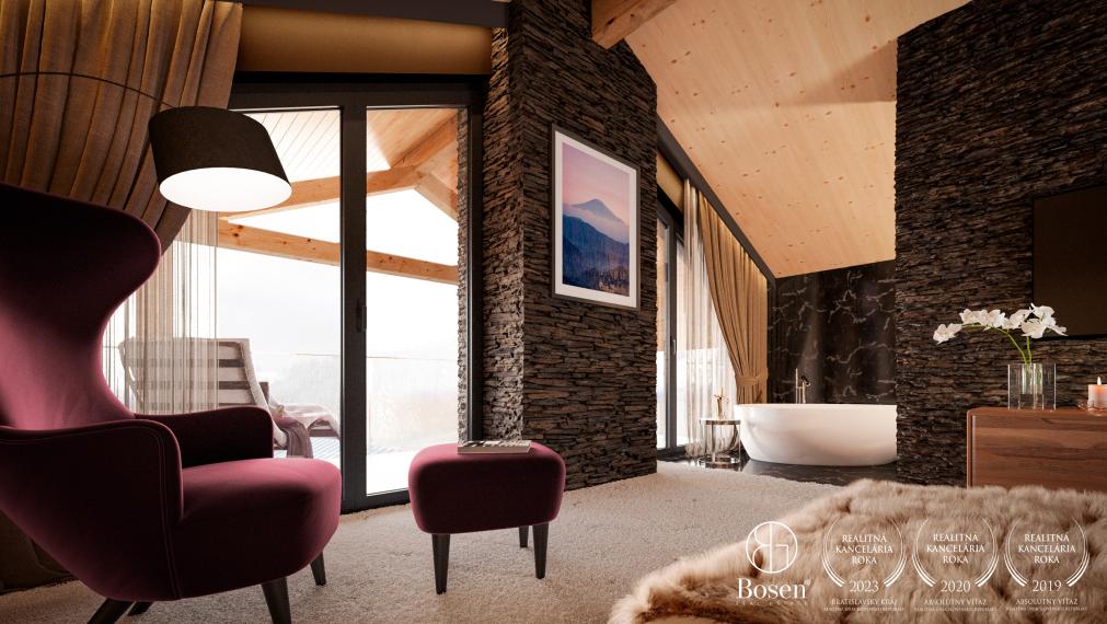 Bosen | 3 izbový Chalet s vlastným wellnessom