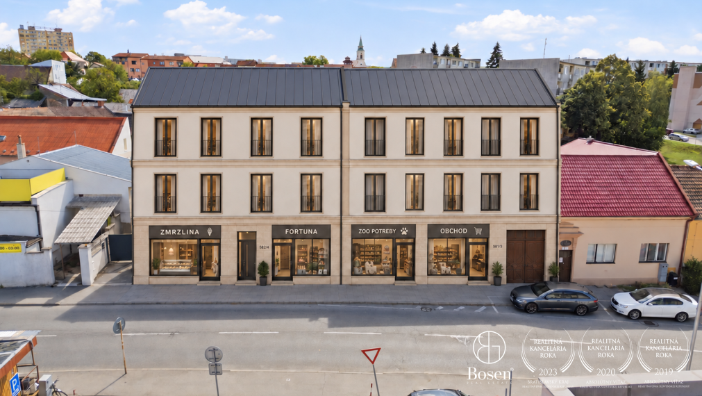 BOSEN | Dom s prenajatými obchodnými priestormi BnB centrum - 586 m²