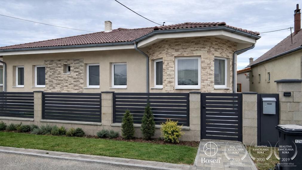 BOSEN | Rodinný dom v obci Ruskovce – 120 m² | POZEMOK 1 373 m²
