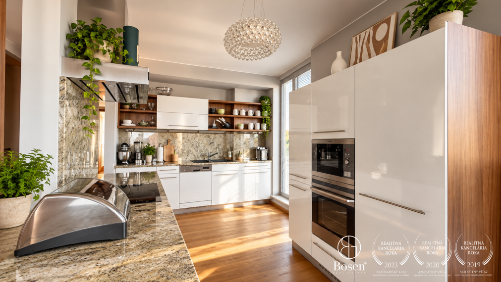 BOSEN | Brečtanová – veľkorysý 3 izbový byt s výhľadmi, Bratislava, 134 m2