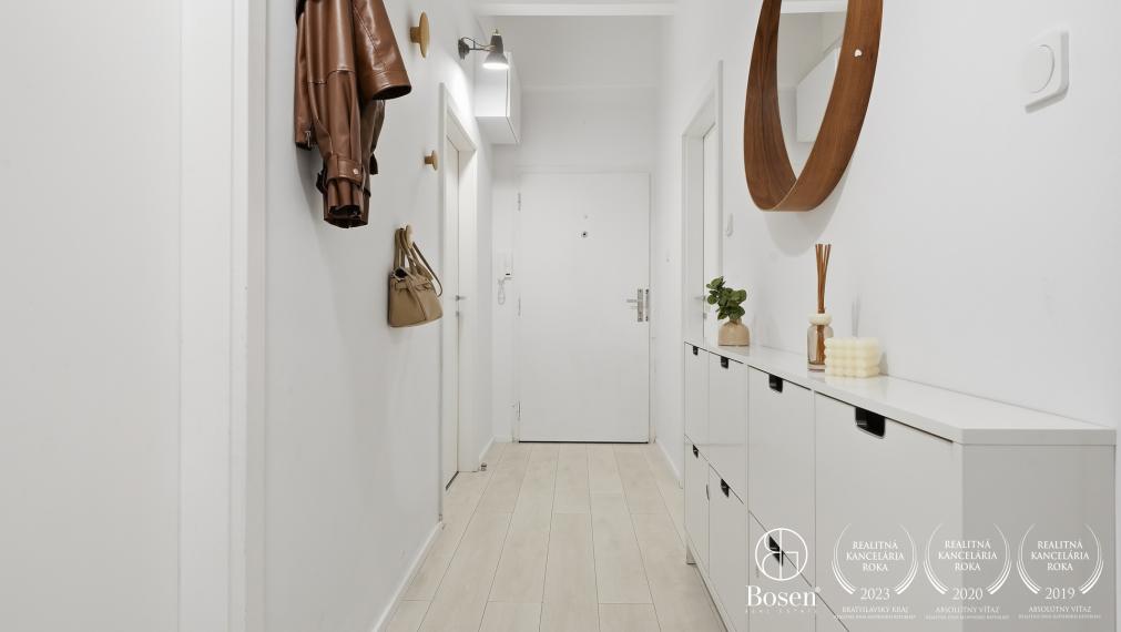 BOSEN | 3 izbový byt s charakterom a loggiou, Mlynské Nivy, Bratislava, 99 m2