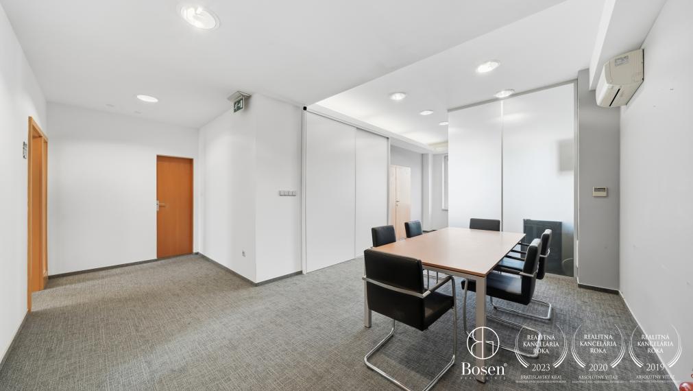 BOSEN| Reprezentatívne kancelárie 174 m² so samostatným vstupom a parkovaním | Trnavská cesta, Bratislava – Nové Mesto
