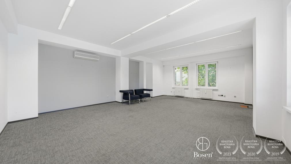 BOSEN| Reprezentatívne kancelárie 174 m² so samostatným vstupom a parkovaním | Trnavská cesta, Bratislava – Nové Mesto