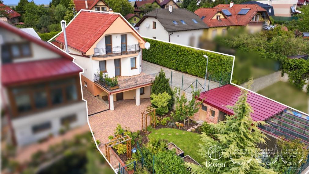 BOSEN | Priestranný 4 izbový dom s terasou v pokojnej časti Stupavy