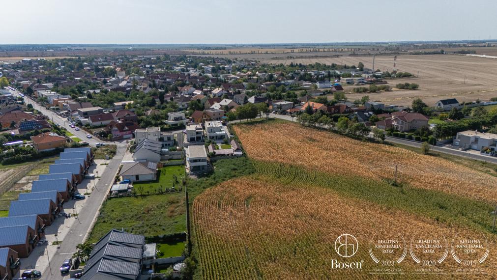 BOSEN | Exkluzívne  budúci stavebný pozemok 500 m² Bratislava-Jarovce