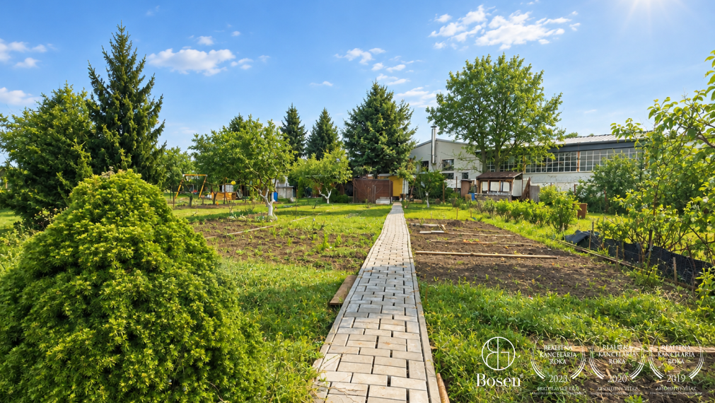 BOSEN | záhrada Kamenný mlyn, Trnava, 292 m2
